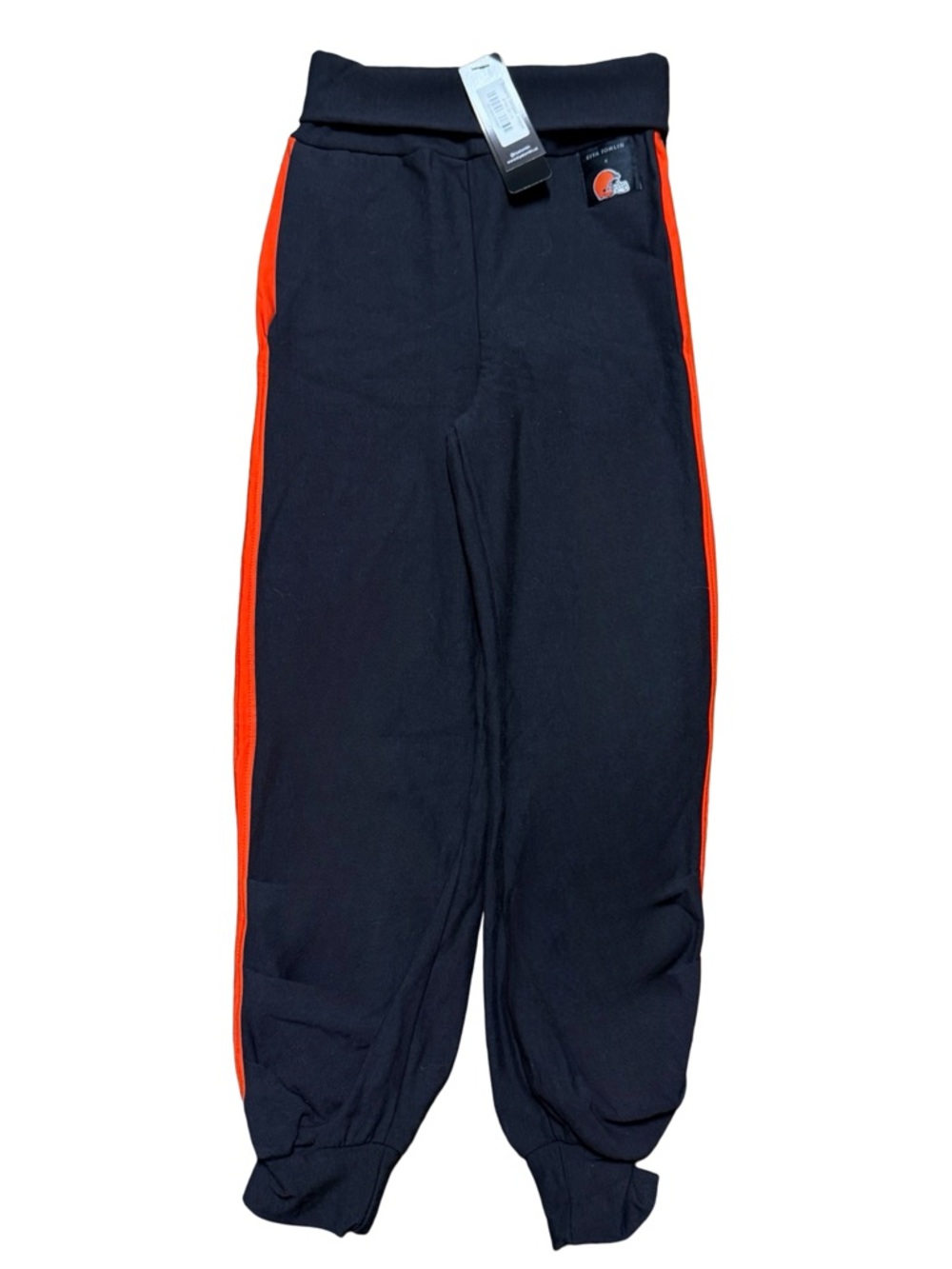 Women’s Brand New Kiya Tomlin X Cleveland Brown $165 Sweatpants Size S